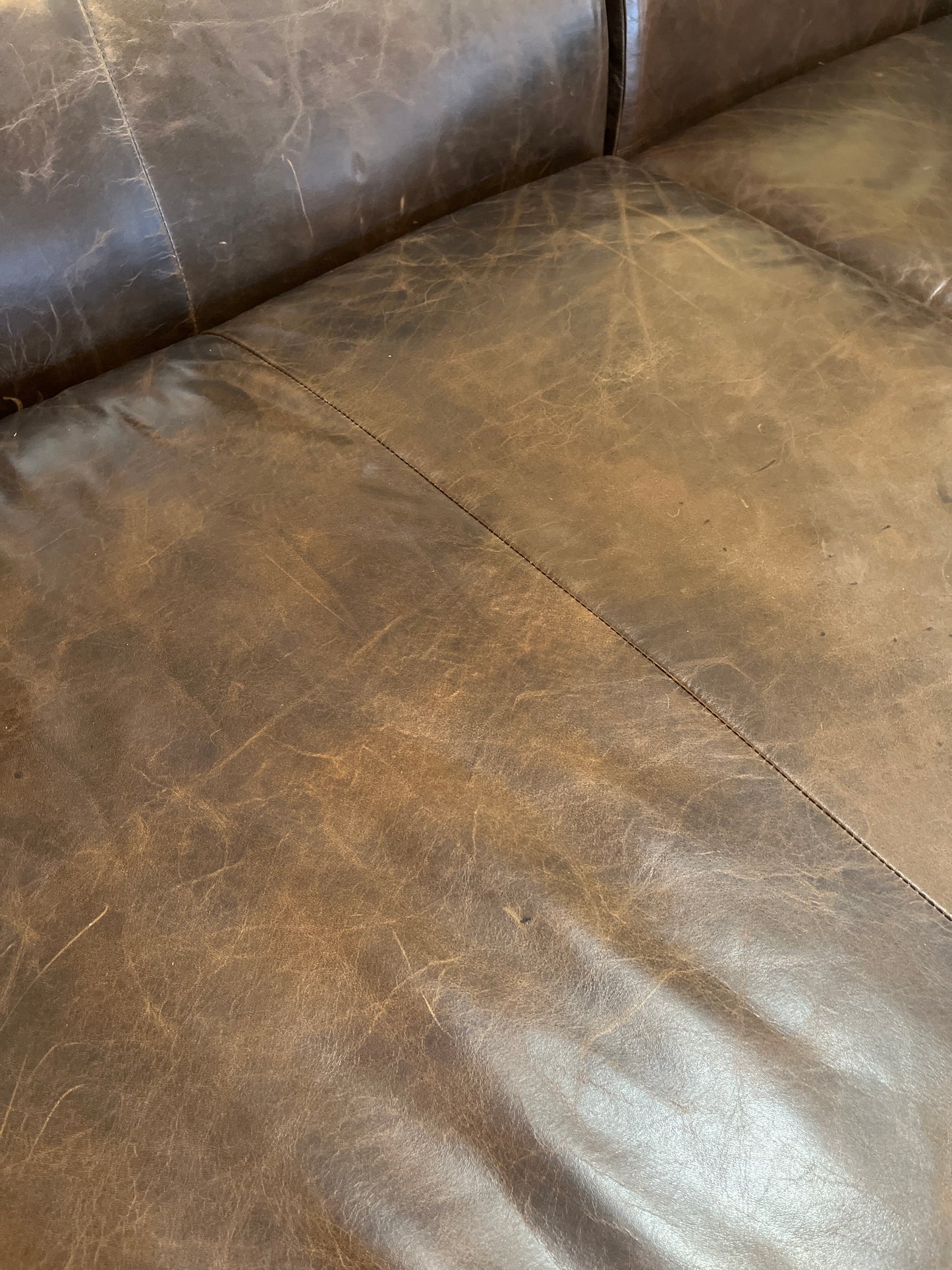 Leather Sectional