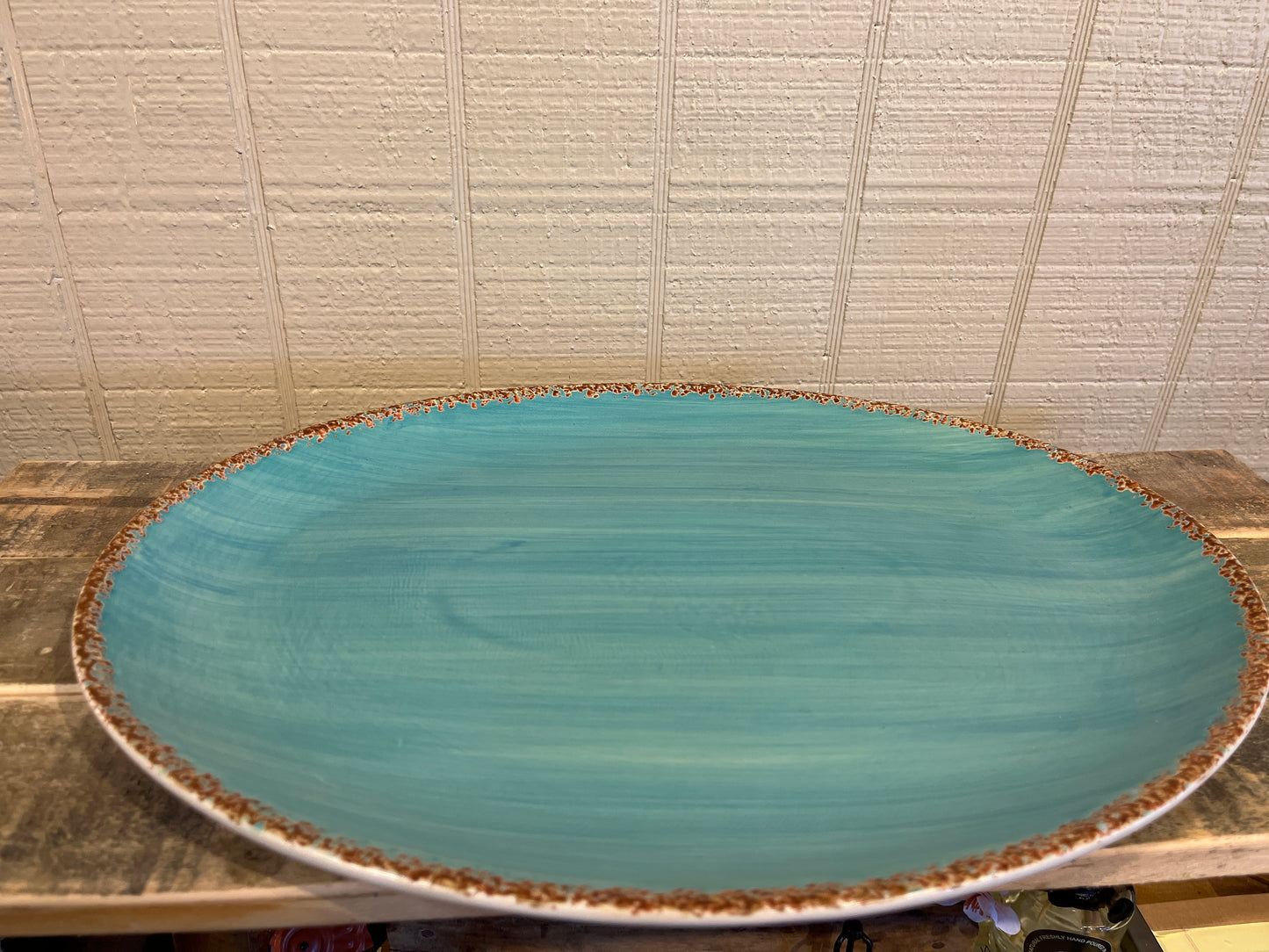 Patinas Turquoise Serving Platter
