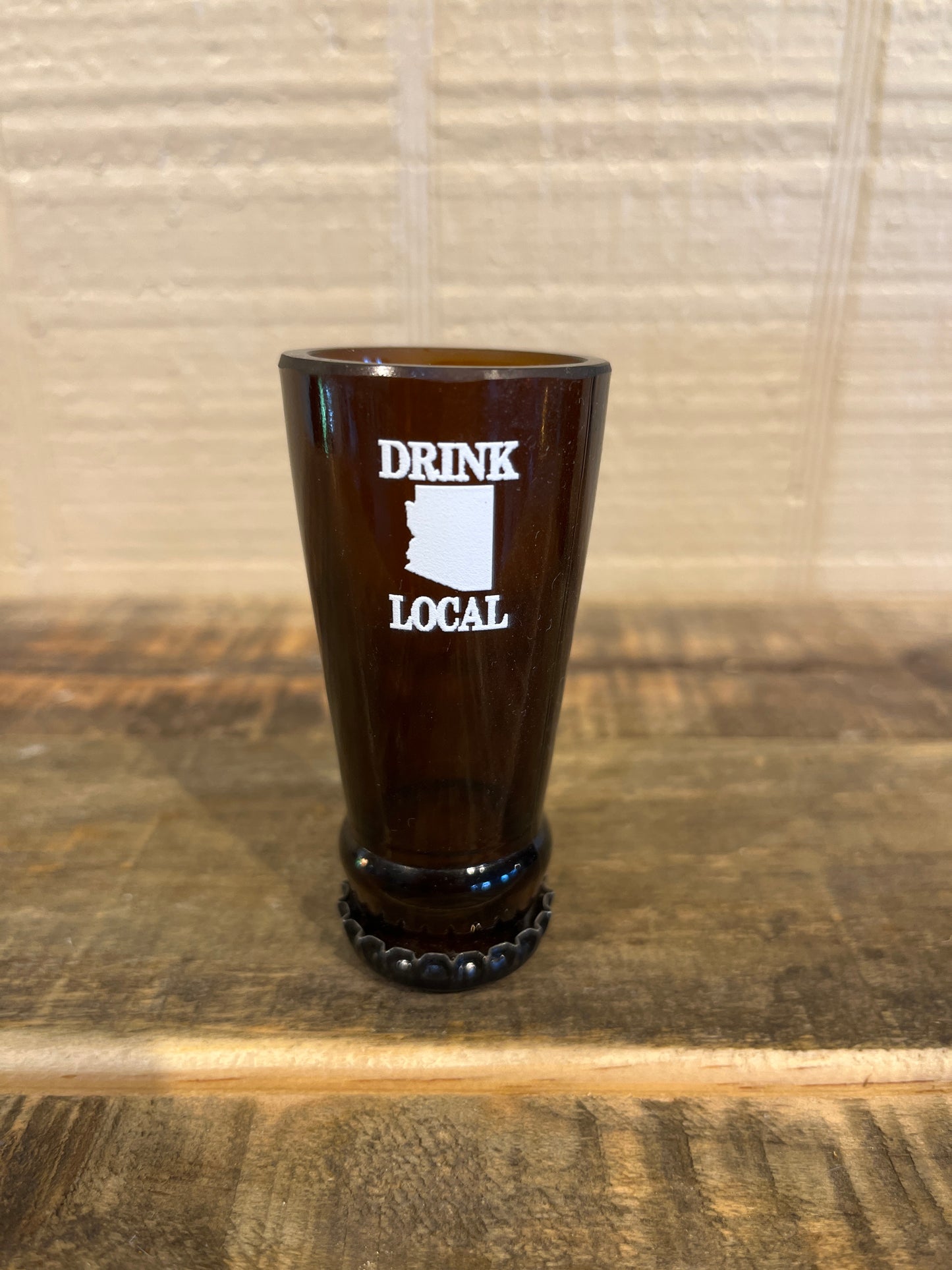 Drink Local AZ shot glass