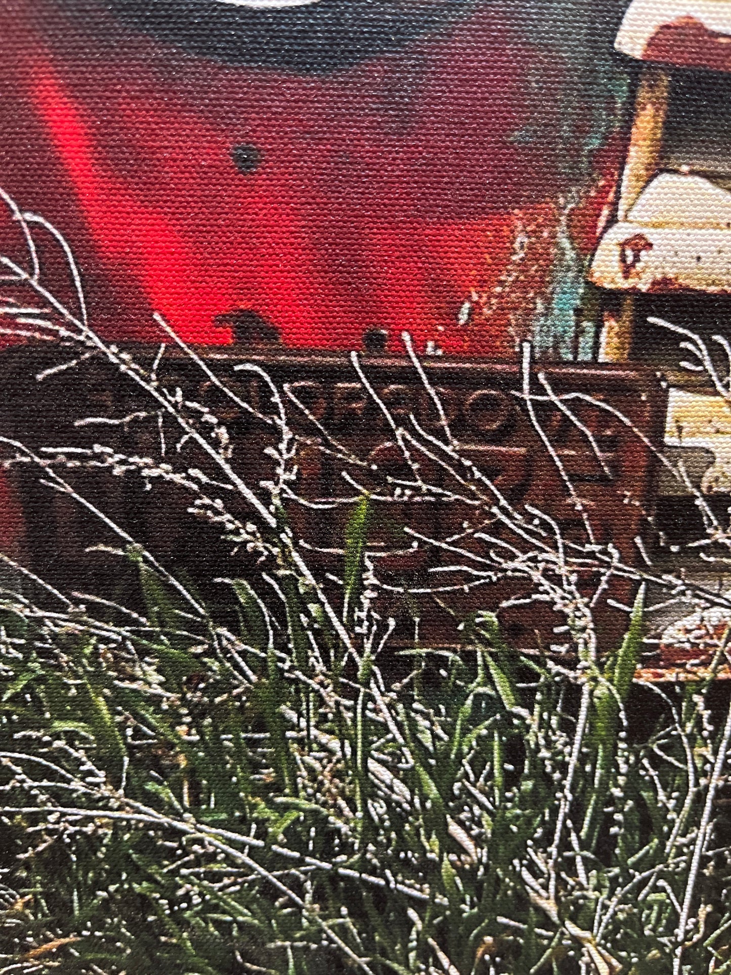 “Poppy” Rustography by Weezy