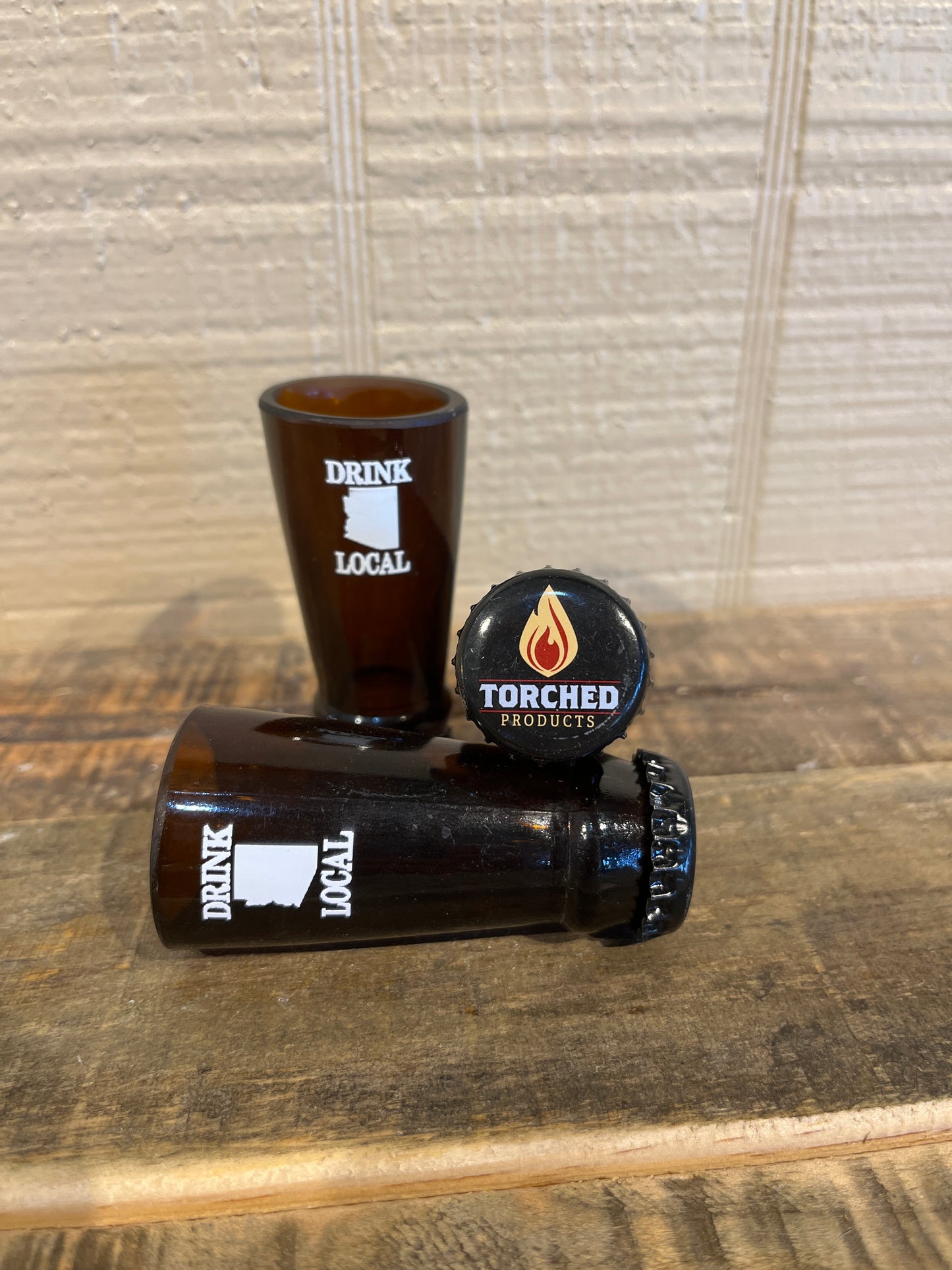 Drink Local AZ shot glass