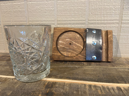 Cigar Single Hole Barrel Rocks Coaster