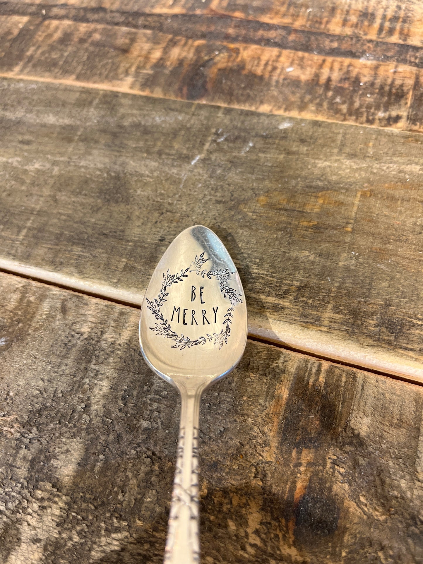 Christmas Engraved Spoon