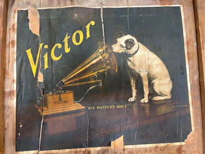 VICTOR Crate Sign