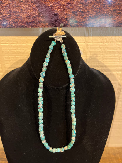 Turquoise Nugget Necklace