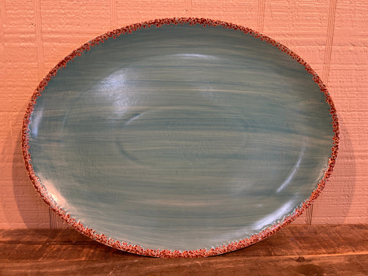 Patinas Turquoise Serving Platter