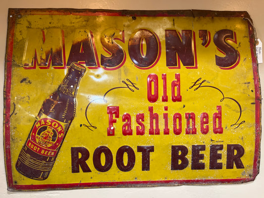 MASON Root Beer Sign