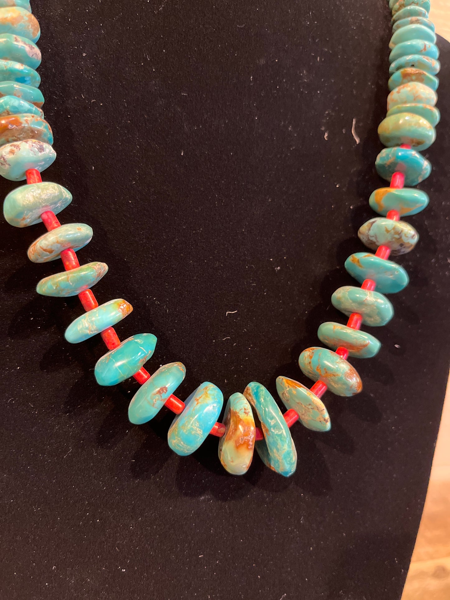 Turquoise and Spiny Necklace