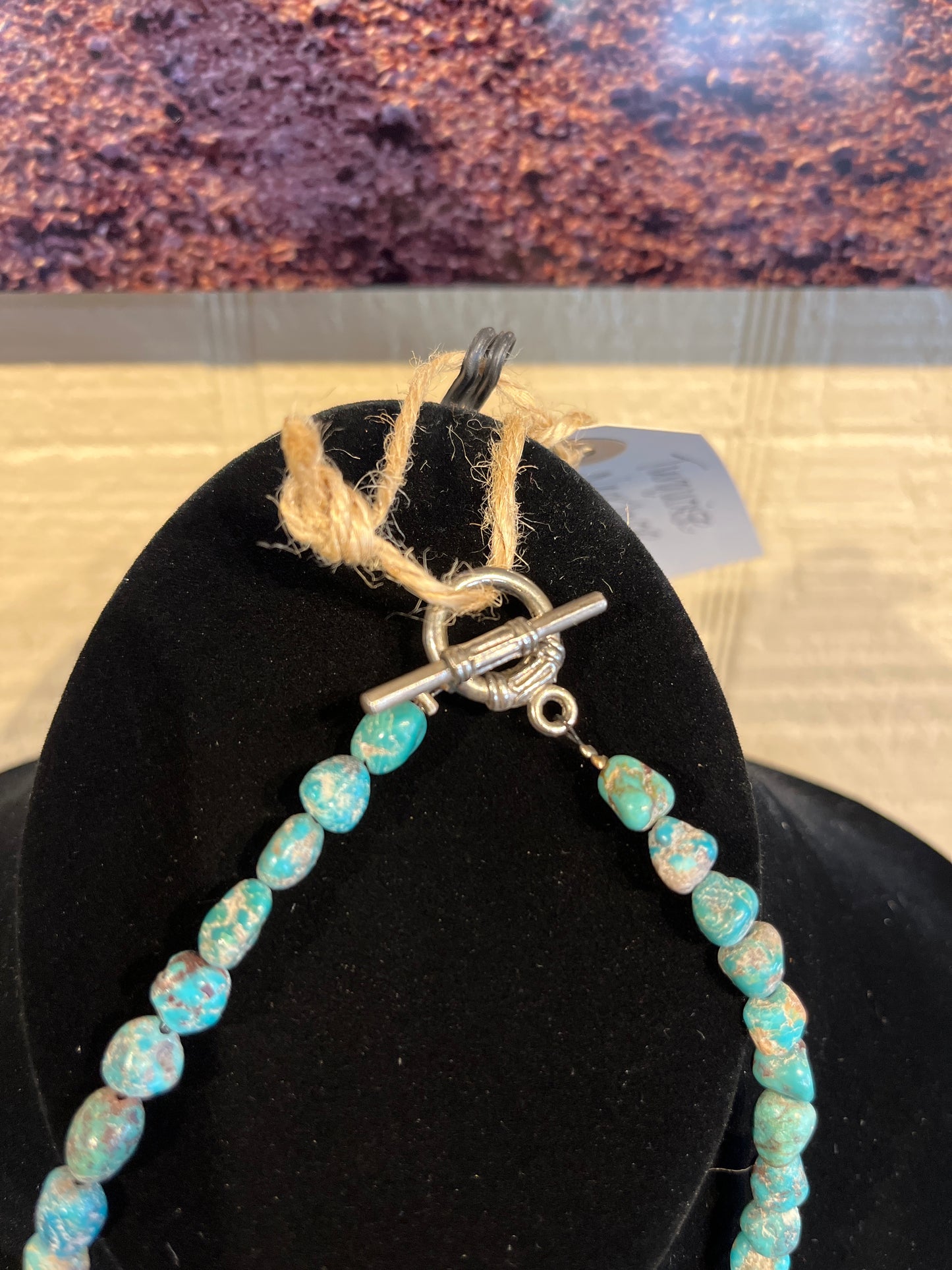 Turquoise Nugget Necklace