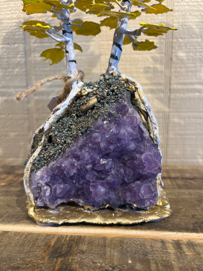 Double Aspen Amethyst Bronze