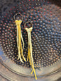 Deerskin Leather Tassel Earrings