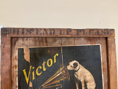 VICTOR Crate Sign