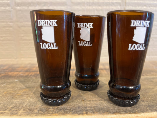 Drink Local AZ shot glass