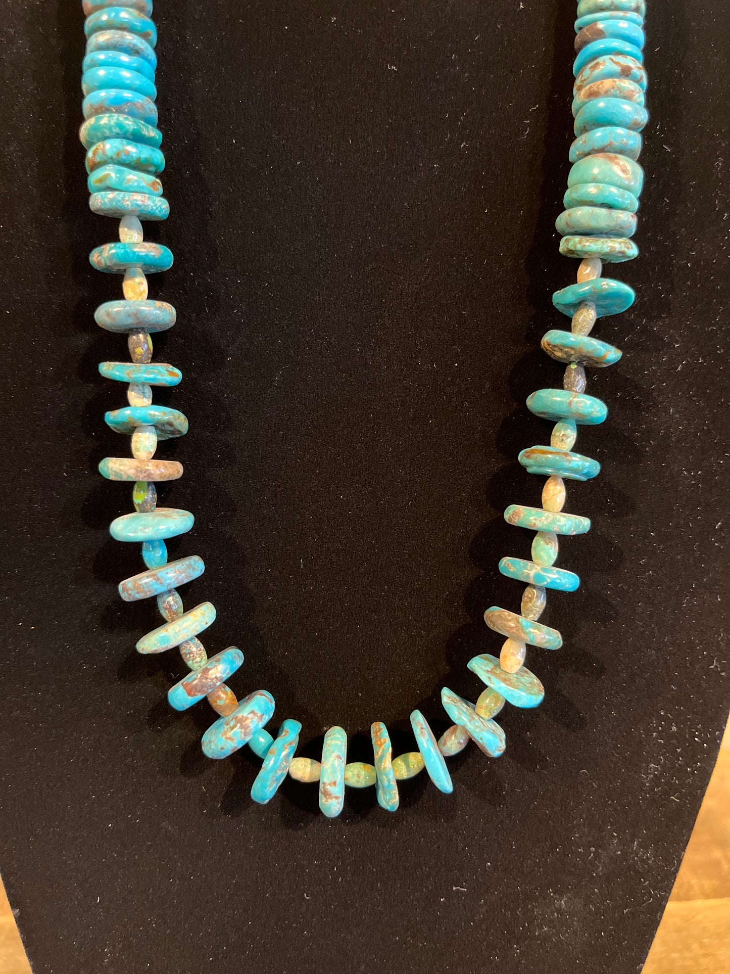 Turquoise and Spiny Oyster Necklace