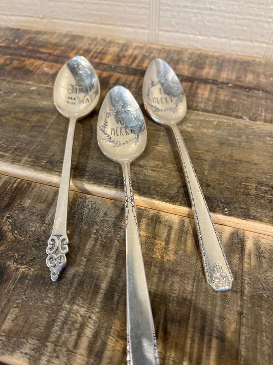 Christmas Engraved Spoon