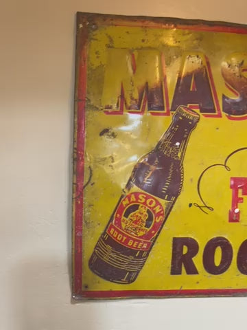 MASON Root Beer Sign