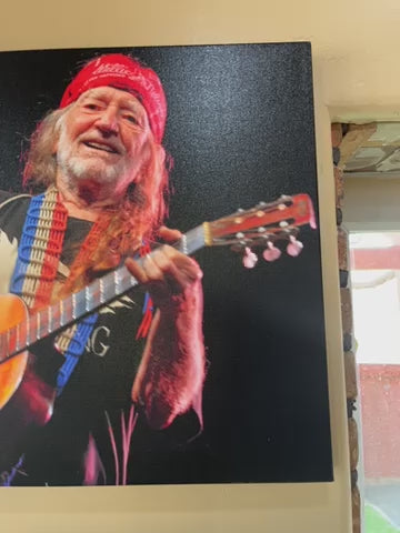 Willie Print on Canvas